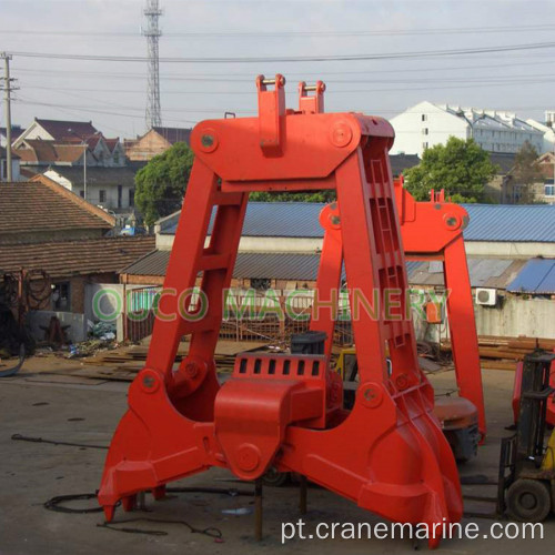 Dredging 2 Peel Clamshell Garra Mecânica Bucket